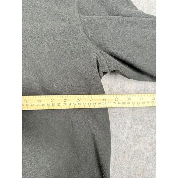 Free Country 1/4 Zip Fleece Jacket Mens Size XL Black 100% Polyester Long Sleeve - Picture 5 of 6